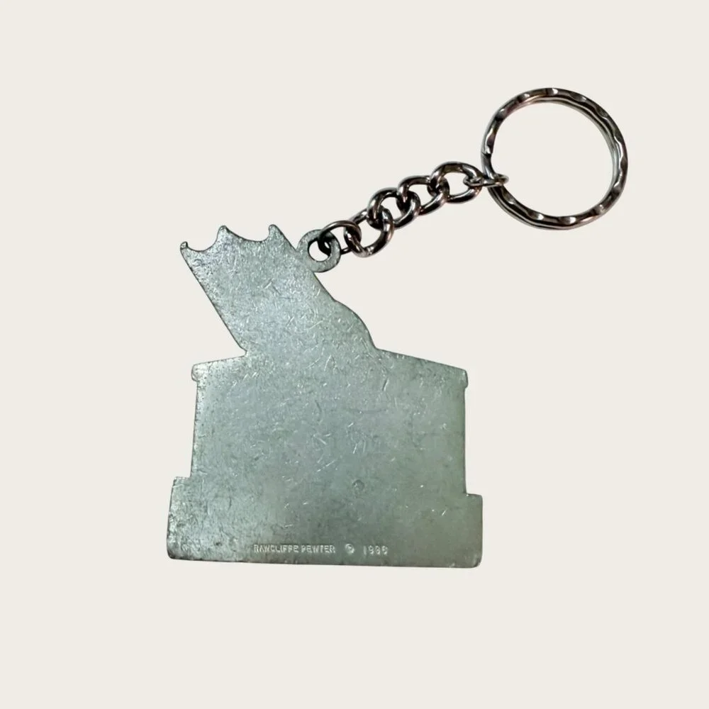 Michael Jordans Restaurant Keychain Keyring 1990s Basketball Chicago Collectible